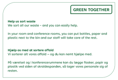 Har du stået i en lufthavn og været usikker på, hvor dit affald skulle sorteres blandt de 6 skraldespande?